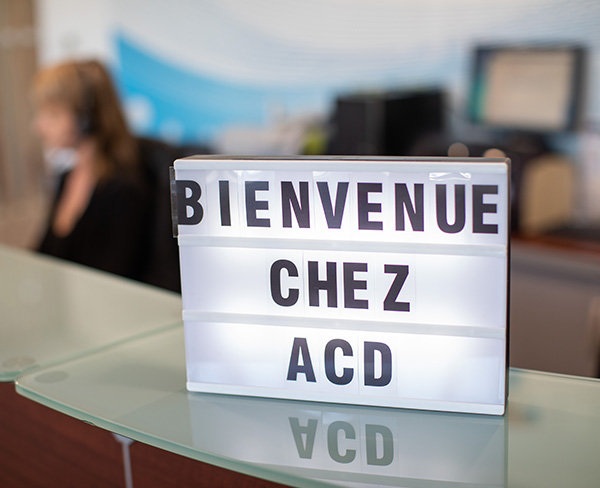 Bienvenue chez ACD